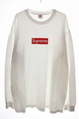 シュプリーム SUPREME 20AW BOX LOGO L/S TEE WHITE XL ボックス ロゴ ロンT 長袖 ホワイト 【ブランド古着ベクトル】【中古】☆AA★241117