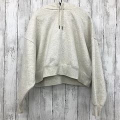 【 pual ce cin 】ピュアルセシン 裏起毛クロップドパーカー
