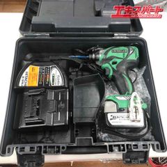 日立工機 インパクト ドライバ 14.4V WH14DBAL 充電器 ケース付き 湘南台店