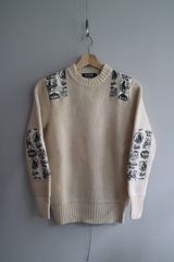 HYSTERIC GLAMOUR ミリタリープルオーバーニット ヒステリックグラマー
