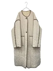 セレクトモカ Select Moca キルティング ロングダウンコート パイピングキルティングロングコート Mサイズ ダウンコートのサムネイル