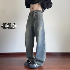 [4XL0]春 コーデ メンズ 用 服 シンプル ファッション オシャレ 大人 紳士服 アメリカン ゆったり ストレート ワイド パンツ ハイエンド 春用  カジュアル 通勤スタイル 重ね着コーデ ゆったりシルエット 快適フィット 動きやすい デイリー