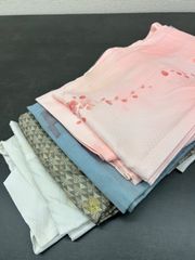 着物 まとめ売り 4点 リメイク用 着付けお稽古着用