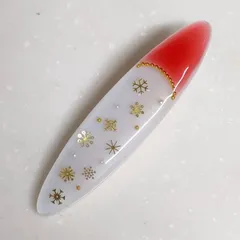 【No.79】レジンヘアクリップ　ヘアクリップ　ヘアピン　レジンアクセサリー　雪の結晶　クリスマス