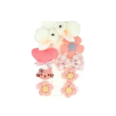 ☆ Fタイプ ☆ キッズクリップ lyrabbit56 キッズ ヘアクリップ ヘアピン ヘアアクセサリー ヘアーアクセサリー ヘアアクセ 髪飾り パッチンどめ パッチン留め 髪 飾り パッチン 留め かわいい おしゃれ 可愛い 子ども 子供 こども