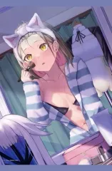 【中古】タペストリー 17.くーろん Ver.A GAKAKUコレクション B2タペストリー 「Lingerie Girls-Bloom-」