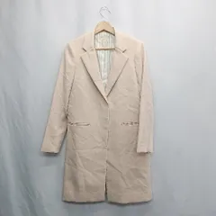 ◇ Θ Khaju カージュ 長袖 チェスターコート サイズ38 ベージュ系 レディース E  【1502180036323】