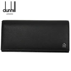 DUNHILL財布ダンヒル財布 長財布 小銭入れ付き メンズ 財布 ブラック カドガン CADOGAN 新品 正規品 送料無料 プレゼントブランド シンプル ビジネス スタイリッシュ 新社会人 天赦日 一粒万倍日 贈り物 ホワイトデー卒業祝い父の日