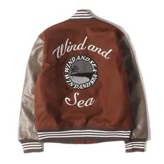 WIND AND SEA Beyouth スタジャン 黒/クリーム（新品L） m58630904693_1.jpg?1728138697