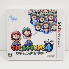 【小牧店】未開封／未使用品　マリオ＆ルイージRPG4 ドリームアドベンチャー／3DS 【PK610-0584】