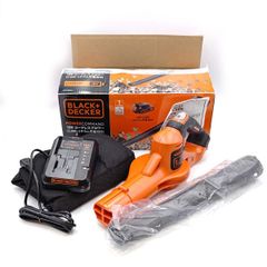 [バッテリー無し] ブラックアンドデッカー BLACK AND DECKER コードレス ブロワー 18V 2.0Ah GWC1820PC 充電器・収納バッグ付