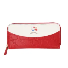 ☆ ハローキティ ☆ キャラクター 長財布 サンリオ 財布 長財布 ロングウォレット レディース 大容量 かわいい ラウンドファスナー おしゃれ カードがたくさん入る カード入れ 多い 大人 学生 中学生 小学生 女の子 大学生 高校生 ギフト