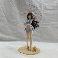 中古品］鷺沢文香 紺碧の境界 水着 1/8スケールフィギュア wave - メルカリ