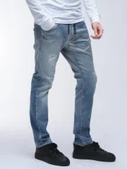 DIESEL (ディーゼル) ウエストコード ジップフライ JOGG ジーンズ KROOLEY-B