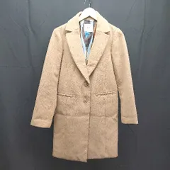 ◇ SLY カジュアル シンプル フロントボタン 秋冬物 長袖 チェスターコート サイズ1 キャメル レディース E  【1304120032330】