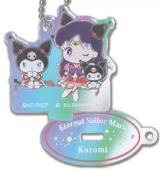 【中古】キーホルダー エターナルセーラーマーズ×クロミ 「劇場版 美少女戦士セーラームーンCosmos×サンリオキャラクターズ スタンドミニアクリルキーホルダー オーロラTYPE」