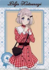 【中古】クリアファイル 葛城リーリヤ＆紫雲清夏 A4クリアファイル 「学園アイドルマスター×ローソンキャンペーン」 対象お菓子購入特典