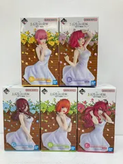 【広店】5体セット　一番くじ 映画 五等分の花嫁 巡りの軌跡　A賞一花　B賞二乃　C賞三玖　D賞四葉　E賞五月【720-1087】