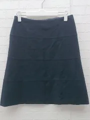◇ nolley's light 膝丈 スカート 38 ネイビー *  【1002799161077】