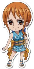 おナミ ワノ国　ONE PIECE ワンピース ステッカー シール アニメ キャラクター SDキャラ