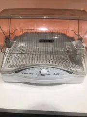 新品 三菱電機 食器乾燥機 TK-TS5-W キッチンドライヤー Amazon | 三菱電機 食器乾燥機 TK-TS5-W ステンレス食器カゴ