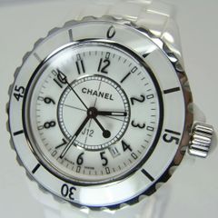 CHANEL （シャネル ）J12 33ｍｍ  H0968　白セラミック　クォーツ　レディース時計