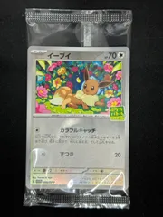 【新品未開封】名探偵ピカチュウ イーブイ　プロモ　ポケカバトルをはじめよう ポケモンカードゲーム 196/SV-P イーブイ 無 (PROMO プロモ