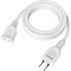 【新着商品】KIMOC 延長コード 3m ホワイト 1口 15A 125V 1500W 電源ケーブル 3m コンセント 1個口 180度スイングプラグ 電源タップ 3メートル 火災予防絶縁キャップ付き マルチタップ 3m 電動工具 延長 耐寒 耐熱 柔軟性 耐