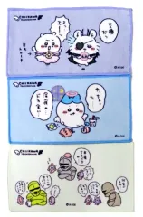 【中古】タオル・手ぬぐい 集合(交換だッ) てんし あくま 3枚セットタオル 「ちいかわ なんか小さくてかわいいやつ てんし あくま＠東京駅」