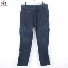 SOPHNET. ソフ フラップ裏地リバティ柄 カーゴパンツ BLACK Sのサムネイル
