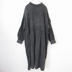 ICHI Antiquites イチ アンティークス ロング リネン ワンピース a910489ss