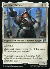 【中古】マジックザギャザリング 0003[U]：【FIN】Adelbert Steiner/プルート隊隊長、スタイナー