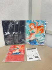 ワンピースカード　ナミ　プレイマット　未開封　ウソップ　リーダーパラレル　1枚 ナミ プレイマット リミテッドエディションvol3 ウソップ