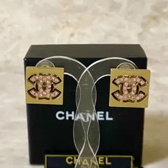 2023年最新】シャネル CHANEL イヤリング スクエア アクセサリー