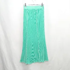 ◇ Θ PAGEBOY ページボーイ ロング タイト スカート サイズF グリーン系 レディース E  【1503050028356】