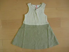 PATACHOU パタシュー 子供服 半袖 ワンピース ワンピ 95cm ★3 キッズ ベビー 【中古】 ユーズド 女の子 女児 ガールズ ブランド USED アウトレット リサイクル 古着 子ども服 こども服 子供 子どものサムネイル