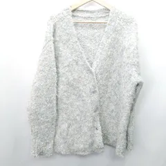 ◇ RETRO GALLERY 長袖 カーディガン サイズF グリーン系 レディース E  【1407180030558】