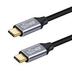 【在庫処分】ケーブル ナイロン編み USB C C to USB to C ケーブル C USB3.1 Gen2(10Gbps) 高速データ転送 Type 100W PD急速充電 4Kビデオ伝送 Type MacBook/iPad/Surface/Switch
