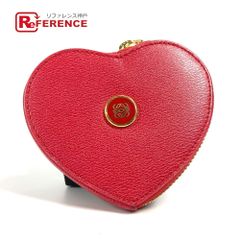 LOEWE ロエベ コインケース アナグラムロゴ ハート レザー レッド
