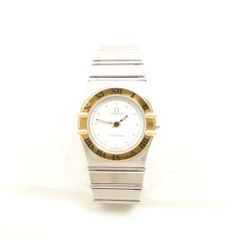 OMEGA オメガ コンステレーション 6104/465 腕時計 重量38.7g 白文字盤 クオーツ レディース AY6324W3 【中古】