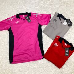 umbro 半袖シャツ L 赤 青 um3007.jpg