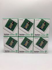 富士フィルム instax square フィルム 20枚入 6個 合計120枚 0925-101