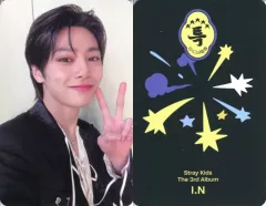 【中古】コレクションカード(男性) Stray Kids/I.N(アイエン)/裏面名前入り/CD「★★★★★(5-STAR)」(DIGIPACK ver.)フォトカード