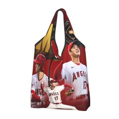 折り畳み ショッピングバッグ コンパクト 買い物袋 便利 買い物バッグ エコバッグ 丈夫 大谷翔平 大容量 [NEWNAN]