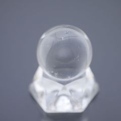 天然本水晶 丸玉 24.6g 26mm 天然石・置物　厄除け 浄化 クリスタルスフィア