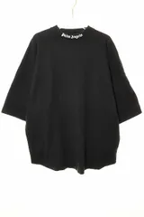 パームエンジェルス PALM ANGELS 19SS CREW NECK BACK LOGO T-SHIRT BLACK SIZE S PMAA002S19413007 クルーネック バック ロゴ Tシャツ 半袖 ブラック 【中古】☆AA★250622
