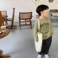 新品未使用！UCLA くまさん♡ロゴスウェット ロンT キッズ