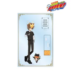 【新品/公式】家庭教師ヒットマンREBORN!_描き下ろし 沢田 綱吉&リボーン カジュアルコーデver. パーツ付きBIGアクリルスタンド 公式グッズ colleize