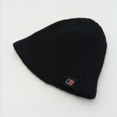 berghaus バーグハウス ニット帽 ニットキャップ ビーニー ビニー ブラック 黒 ロゴ アクリル ポリエステル ONE SIZE ワンサイズ 防寒 秋 冬 カジュアル おしゃれ メンズ レディース ユニセックス 男女兼用 HB56-11