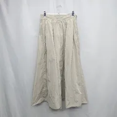 ◇ ⊃ UNITED ARROWS GREEN LABEL ロング フレア スカート サイズ38 グレー系 レディース E  【1503060008355】